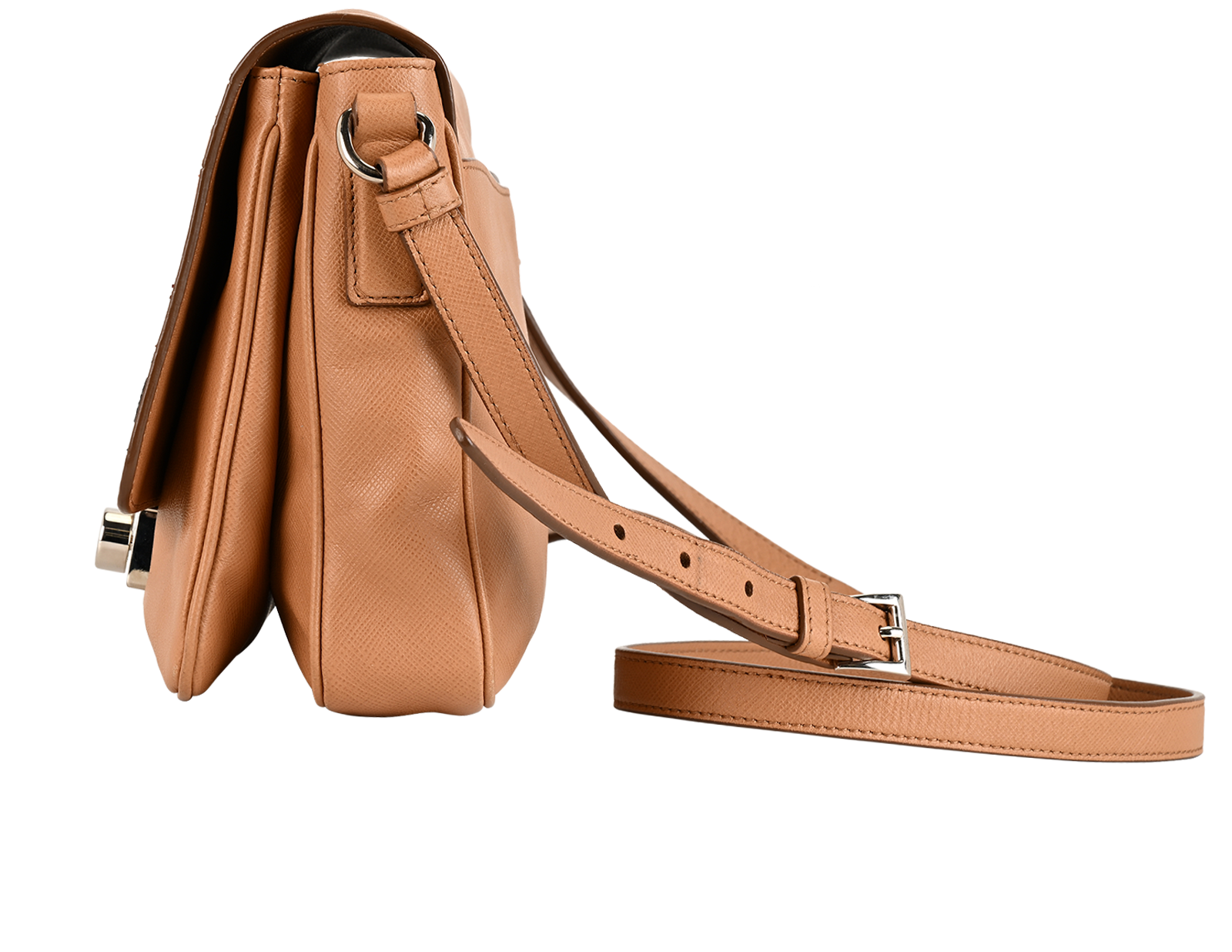 Righe Sound Lock Satchel, &pound;375, Handbags, Brown, Leather, Bottom view